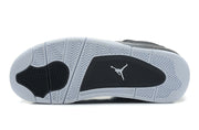 Bottom view showing the white and black rubber outsole with herringbone-style tread.