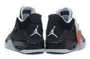 Rear view of the pair showing white heel logos and speckled midsoles.