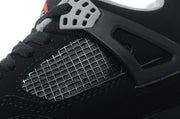 Close-up of the side mesh panel and grey molded lace-support component.