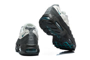 Rear and outsole views of Nike Air Max 95 TT sneakers with visible air units