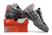 Nike Air Max 95 TT sneakers displayed on a box labeled size 8.5 and style code CI3705-600