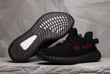 Yeezy 350 V2 Black Knit Sneakers