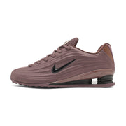 Side profile of dark purple Nike Shox Z R2 sneakers