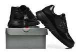 Prada Black Lace-Up Sneakers with Chunky Sole