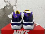 Nike Air Max Uptempo 97 White Purple Yellow Sneakers