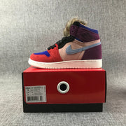 Side view of the sneaker displayed on its box; the box label shows USA 4Y, CM 23, EURO 36, and UK 3.5.