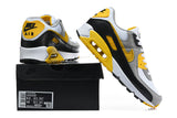 Nike Air Max 90 Sneakers White Grey Yellow Black
