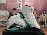 Jordan Air Jordan 6 Sneakers White Green Black