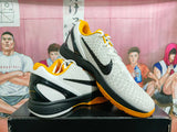 Nike Playoffs Basketball Sneakers White Black Gold