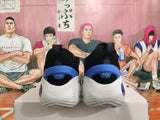 Nike Basketball Shoes in Black, Blue and Orange Gradient
