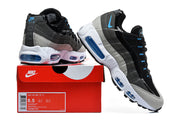 Nike Air Max 95 TT sneakers displayed with a box label showing a sample size of 8.5 US Men and EU 42.