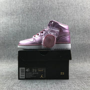 Side view of the sneaker on a box with a visible label showing AV5174-640, UK 4.5, and EUR 36.5.