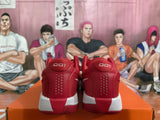 Nike Red and White Sneakers