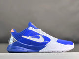 Nike Kobe 5 Basketball Shoes Blue and White Sonic
