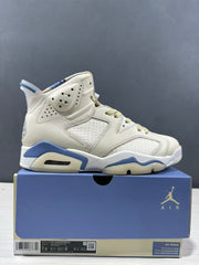 Side view of the sneaker with its Jordan shoebox; the visible box label shows style code IR7255-110 and sample EU size 40.