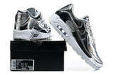 Nike Air Max 90 QS Silver Metallic Sneakers