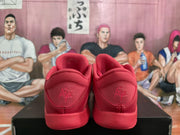 Rear view showing padded collars and embroidered Ja branding on both heels.