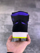 Air Jordan 1 Zoom Air CMFT Lemon Venom Plum Purple Sneakers