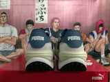 PUMA Rider Elite Sneakers in White and Navy