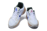 Jordan 883-11 White Blue Gold Basketball Sneakers
