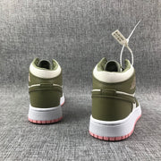 Rear view of both sneakers showing the padded collars, heel panels, and white midsoles.