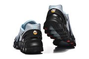 Rear and outsole views of the Nike Air Max DN sneakers.