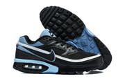 Nike Air Max sneakers showing the side profile and tread outsole