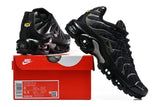 Nike Air Max Plus Black Grid Print Sneakers