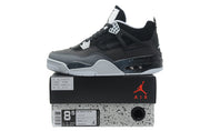 Single sneaker positioned on its box, showing the side profile and visible air cushioning.