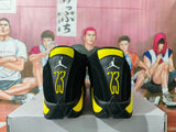 Jordan Basketball Sneakers Black and Yellow