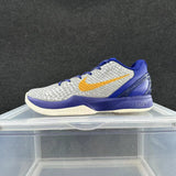 Nike Zoom Basketball Shoes in Gray, Yellow & Blue