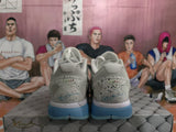 Nike Basketball Sneakers White Grey Blue