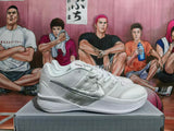 Nike Kobe 8 Basketball Shoes, White Silver