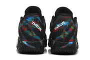 Rear view showing TWELVE lettering on the heels