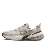 Nike V2K Run Sneakers in Light Gray and Coffee