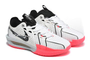 Pair of Nike GT Cut 3 basketball shoes shown from the front and side.