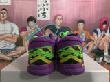 Nike Basketball Sneakers Purple Green