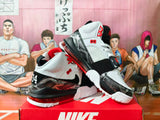 Nike Air More Uptempo White Black Red Basketball Shoes