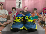 Nike Basketball Shoes Blue, Black and Volt