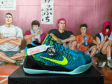 Nike Kobe 9 Basketball Shoes in Turquoise and Volt