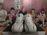 Nike Basketball Sneakers White Red Black