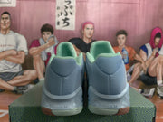 Rear view of the sneakers showing textured heel panels and visible Cushlon 3.0 branding.