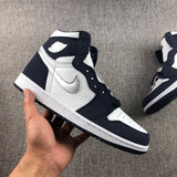Air Jordan 1 Co.JP High Sneakers White Navy Silver DC1788-100