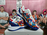 Nike Basketball Sneakers Blue White Multicolor