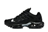 Nike Air Max Plus Black Running-Style Sneakers