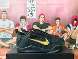 Nike Kobe 11 Basketball Shoes Black Gold