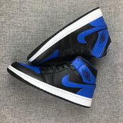 Top-down view of the pair showing the side panels, collars, and white midsoles.