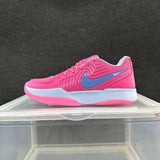 Nike Pink and Blue Court Sneakers