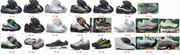 Grid of Nike TN-style sneakers in varied colorways, with size labels beneath the shoes.