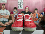 Nike GT Basketball Shoes in Red and White
